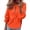 Orange, variant on LIaqionyy Women's Button down Shirts Long Sleeve Casual Collared Shirt Work Office Blouse Tops Outfits S-5XL