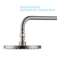 thumbnail image 7 of HIBIBUD Shower Connector | Universal Shower Head Swivel Adapter (4-Inch) – Adjustable Angle for Rainfall Spray | Leak-Proof Brass Threads [Bathroom Upgrade], Shower Connector Ball Joint Shower Head, 7 of 7