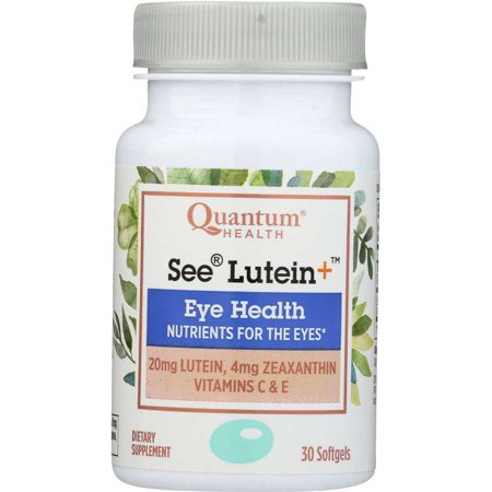Quantum Health See Lutein plus Eye Health Softgels - 30 count per pack -- 1 each.