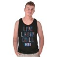 thumbnail image 5 of Live Laugh Chill Icee Logo Retro Tank Top T Shirts Men Women Brisco Brands S, 5 of 6