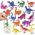 thumbnail image 1 of Set de 15 juguetes de dinosaurios que cambian de color Hayuyuxo, 1 of 6