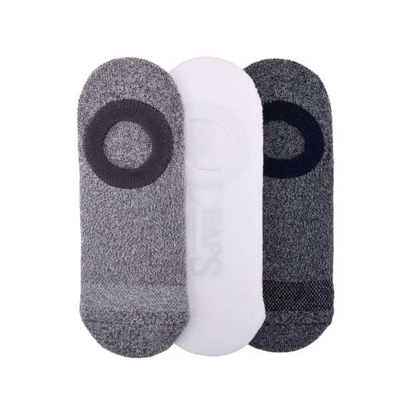 Chaps Super No Shows 3-Pack Men's Sock Size 10-13