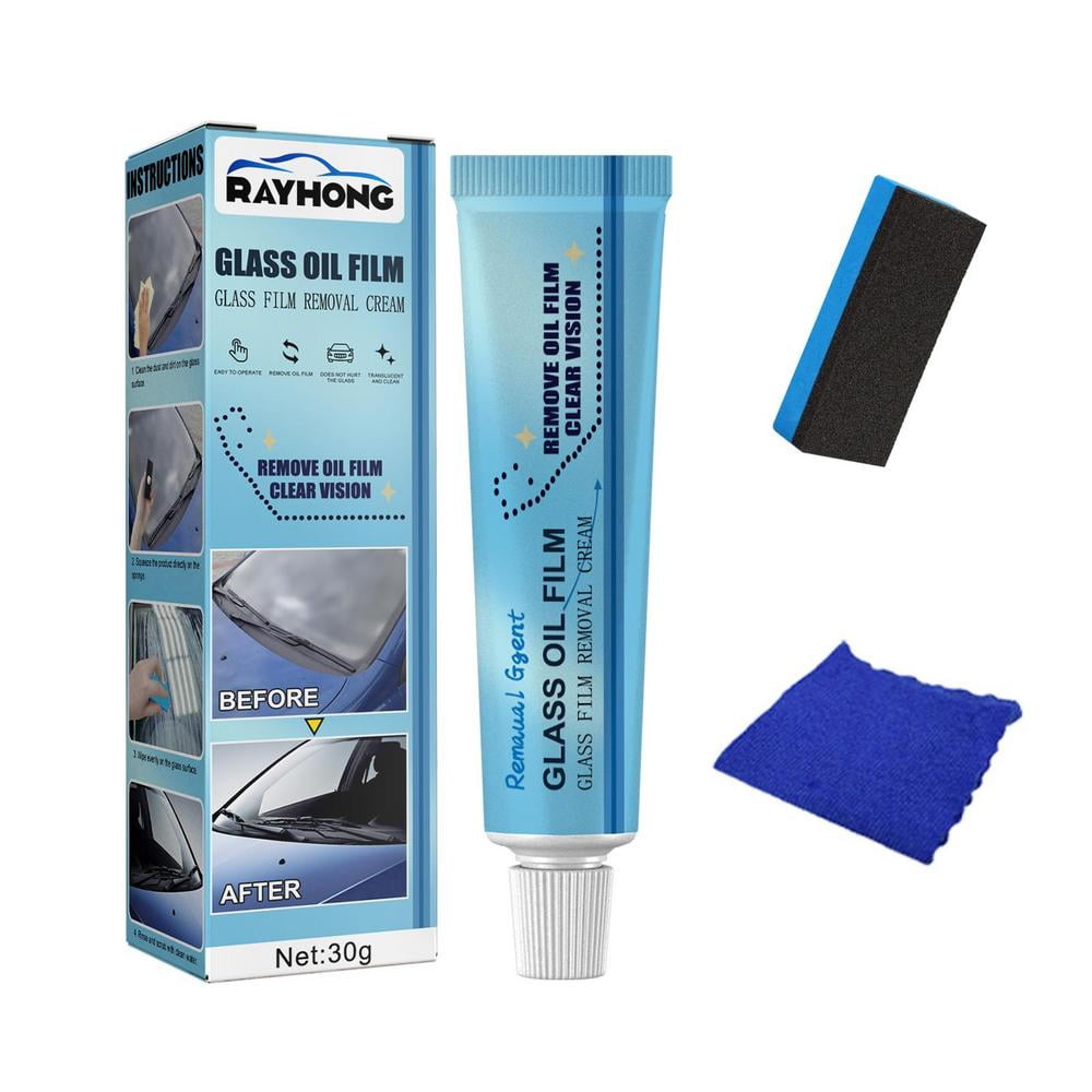 AIVC Car Glass Oil Film Cleaner Glass Oil Film Remover For Car Windshield  Coating Agent Car Glass Polishing Car Detailing