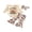 Beige, variant on Loicainy Infant Baby Girl football Outfits 3 6 12 18 Months Long Sleeve Romper Football Flare Pants Headband Clothes Set