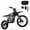 Black-A, variant on VALTINSU EM5 PRO 60V Electric Dirt Bike w/Light & Display, Off-Road Motorcycle 5600W 3 Speed Modes (Max 52MPH) Range 60 MI,17"/14" Tires,Dual Suspension & Hydraulic Brakes Fit Age 15+ Black