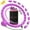 Purple, variant on 46inch/117cm Weighted Fitness Pilates Circle, Smart Pilates Ring with 24 Detachable Knots, Infinity Hoops for Adults And Beginners