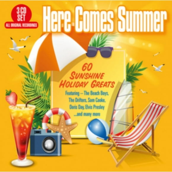 HERE COMES SUMMER - 60 SUNSHINE HOLIDAY GREATS  [3 Discs]