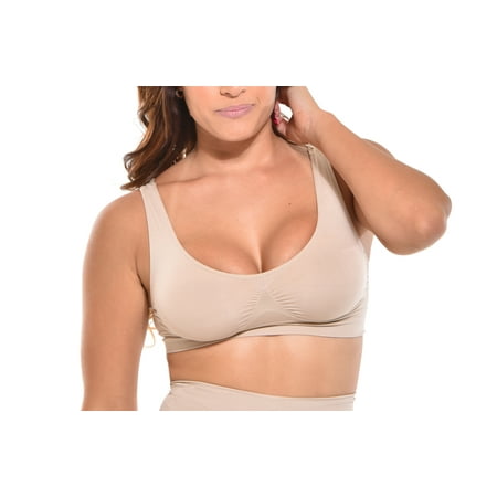 

Compression Wireless Contouring Shapewear Sport Bra