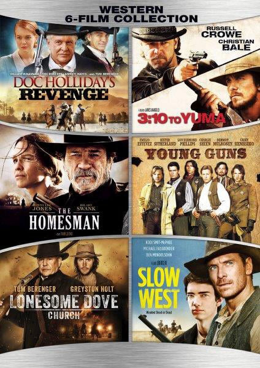 Western 6 Film Collection [DVD] - Walmart.com
