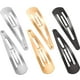 thumbnail image 1 of 6 piezas de broches de metal grandes para el cabello, pasadores antideslizantes para el cabello, accesorios para el cabello para niñas y mujeres (oro, plata, negro) Ormromra CDWJ242, 1 of 6