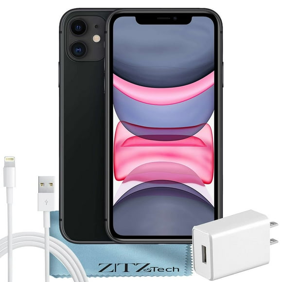 Apple iPhone 11, 64GB, Black - Unlocked - Certified Refurbished