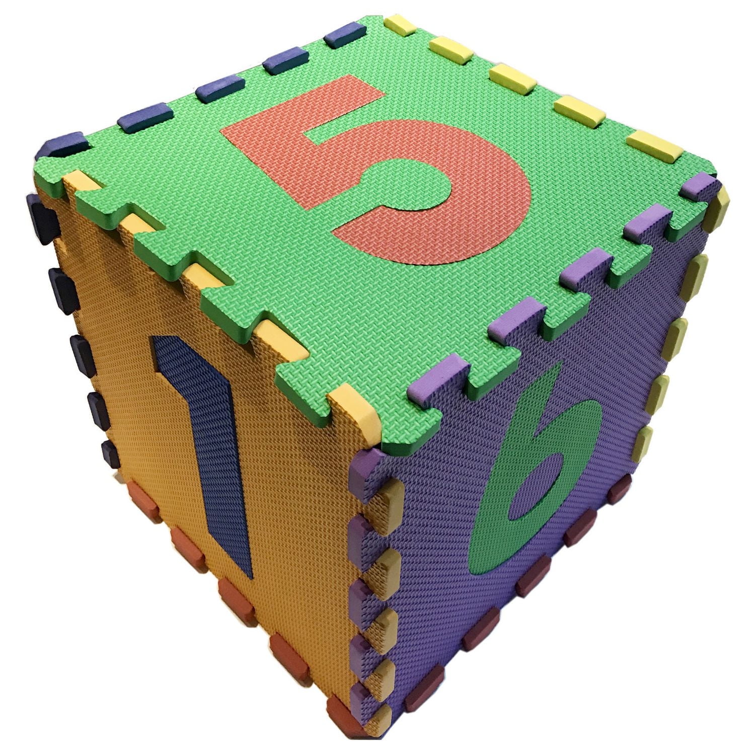 Mainstays Kids Interlocking Foam Mat, 9 interlocking foam tiles kids design 100% EVA