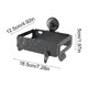thumbnail image 3 of Botes De Basura De Plástico Soporte para bolsas de basura plegable con ventosa negra, paquete de 1, para montar en la pared, para armario de cocina y baño, para almacenar bolsas de plástico. JASKFLY, 3 of 7