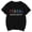 Black, variant on Kids Shirts Boys and Girls Short Sleeve T Shirt Summer Round Neck with Letter Print for Children Black 3 Years-4 Years
