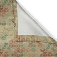 thumbnail image 4 of Ambesonne Geometric Valance Pack of 2, Retro Cube Pattern, 42"X12", Multicolor, 4 of 5