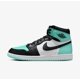 thumbnail image 1 of 2024 N I-K-E A i r-Jor-dan 1 Retro High OG Green Glow White Black DZ5485-130 Men, 1 of 6