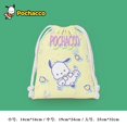 thumbnail image 2 of Pochacco Drawstring Pocket Storage Bag Cute Sanrio Cartoon Print Waterproof Ladies Girl Portable Folding Bag Drawstring Bag Gift, 2 of 7