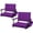 Purple, variant on SPECSTAR Stadium Seats with Back Support and Cushion Black 1 Pack
