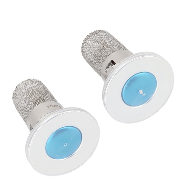 Filtro Colador De Drenaje De Piso, Acero Inoxidable, 2 Uds., Tapón De Drenaje De Fregadero Desmontable De Fácil Instalación, Ajuste Perfecto Para Lavabo