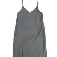 thumbnail image 5 of P.J. Salvage Womens Luxe Bridal Chemise Pajama Night Gown, Grey, Small, 5 of 5