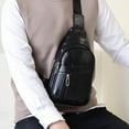 thumbnail image 7 of HongHeng Clearance Under $2.00 Strap Bag Crossbody Backpack with with Headphone Hole Strap Backpack Hiking Backpack Multipurpose Crossbody Chest Bag, 7 of 7