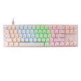 thumbnail image 4 of Fyydes Type C Keyboard,Mechanical Keyboard,Mechanical Keyboard 71 Keys Blue Switch RGB Backlight Side Light Strip Type C Gaming Keyboard for Gaming, 4 of 8