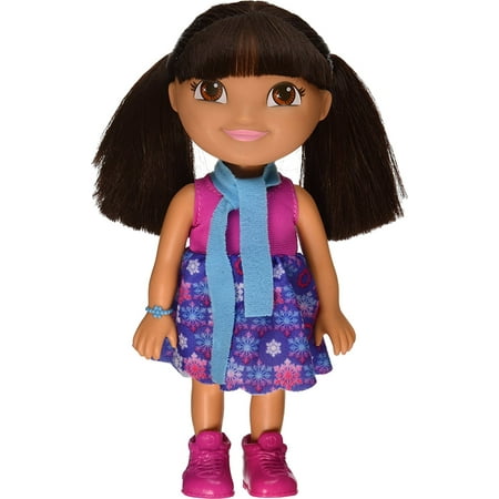 Dora Adventure Set - Fisher-Price Dora The Explorer Everyday Adventure Winter Dora, Go on a winter adventure with Dora! By FisherPrice