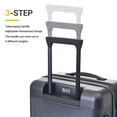 thumbnail image 5 of Wonder Florence 20" Carry On Hardside with 360 Degree Spinner Luggage, Black, 5 of 8
