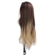 thumbnail image 1 of Cabeza De Muñeca Para Entrenamiento De Peluquería, Cabeza De Maniquí Trenzado, Peluca Rubia Y Gris, Práctica Segura Simulada Para Peluquería, 1 of 7