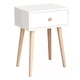 thumbnail image 2 of Buro practico minimalista recamara sala MDF color blanco, 2 of 8