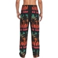thumbnail image 3 of Daiia Go Surfer Men's Sleep Pant with Pockets and Drawstring,Pajama Pants-Medium, 3 of 9