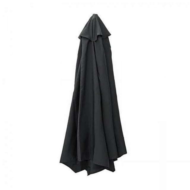Almencla 2-3 of pack Parasol Canopy Umbrella Covers 2. 8 Rib Black 3 Pcs
