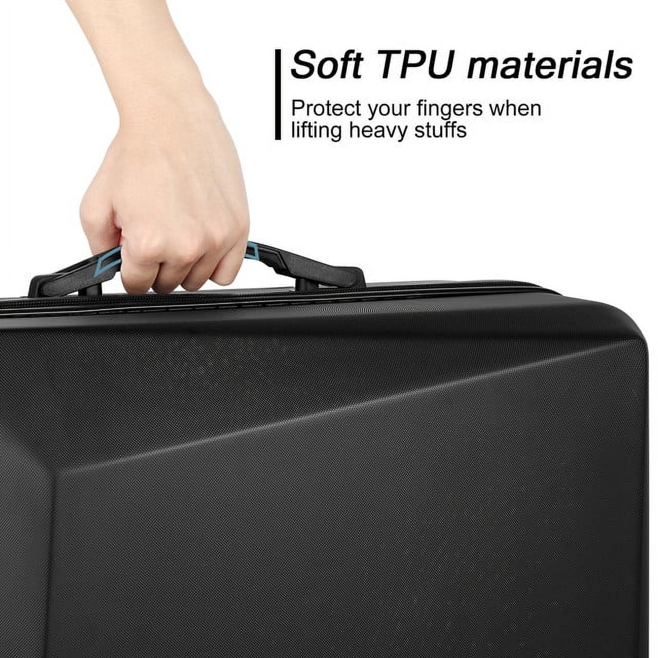 Hikolayae Cottage Collection Hardside Spinner Luggage Sets in Black, 3 Piece - TSA Lock