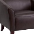 thumbnail image 3 of HERCULES Imperial Series White Leather Chair, 3 of 9