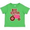 thumbnail image 3 of Inktastic Pink Tractor Big Sister Girls Toddler T-Shirt, 3 of 5