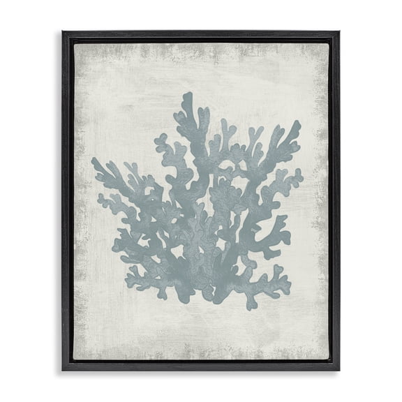 Stupell Industries Shabby Chic Black Floating Frame Canvas Art, 17 x 21, by Conrad Knutsen