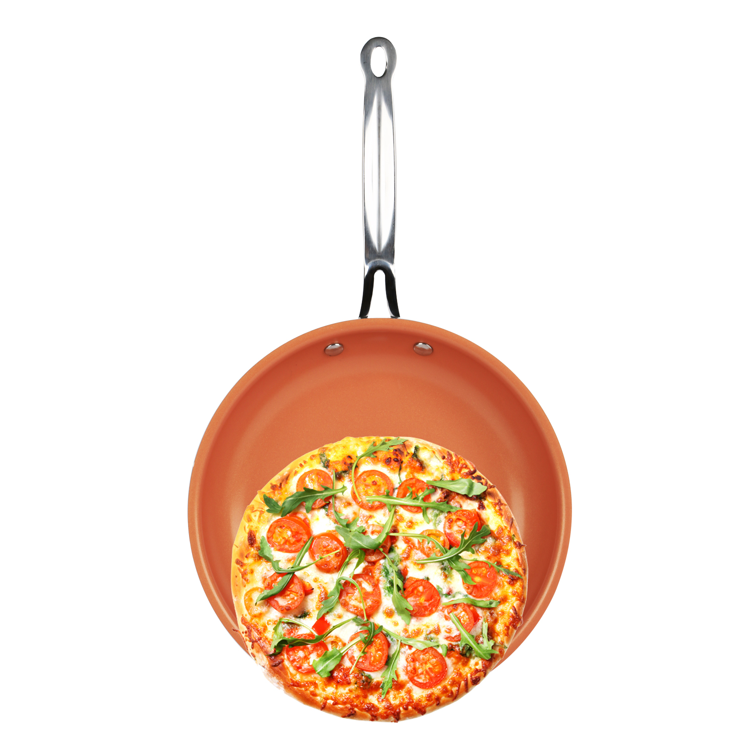 iMounTEK Non Stick Anti Scratch Round Copper [10 INCH ...