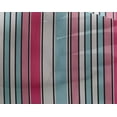 thumbnail image 3 of oneOone Tissu Georgette Viscose Multicolore Rayé Imprimé au Mètre 42 Pouces de Large, 3 of 3