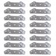 thumbnail image 1 of unbranded 16Ud Soportes De Para Muebles Inoxidable Plata Conector Universal De Ángulo, 1 of 8