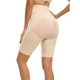 thumbnail image 2 of Unique Bargains Women's Control Waist High Elasticity Shapewear Panties M Beige, 2 of 6
