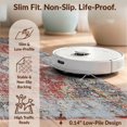 thumbnail image 6 of Design&I 8'x10' Washable Area Rug Boho Throw Vintage Scroll Border Ru Door Felpudo Entryway Scatter for Dining Room, Large Office, Lounge, Snag-Free, 6 of 7