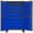 Blue, variant on Durham JC-171-5295 14 Gauge Flush Door Style Lockable Cabinet with 171 Blue Hook on Bins, Gray - 48 in.