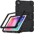 thumbnail image 6 of XYX Case for Samsung Galaxy Tab A 8.0 inch (SM-T290/SM-T295), Dual Layer Slim Heavy Shockproof Rugged Protective Cover Case with Kickstand (Black), 6 of 7