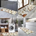 thumbnail image 2 of Brown Mushroom Label Light Pattern Kitchen Rug Mat,Kitchen Runner Rugs Non Skid Washable,Decorative Kitchen Floor Mats for Kitchen,Sink,Laundry,17"X47", 2 of 5