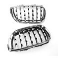 thumbnail image 2 of Nuevo frente de rejilla doble parrilla de rejilla para BMW E46 Serie 3 320i 325i 330xi 325 Abanopi Parrilla del coche, 2 of 6