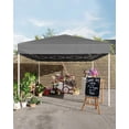 thumbnail image 6 of 10x10 Pop Up Canopy Tent, Outdoor Canopy Tent with 3 Adjustable Height, Easy Set Up Canopy with 4 Sandbags & Carrying Bag for Camping, Parties,Outdoor Events, 6 of 7