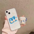 thumbnail image 3 of Case for Airpods 1&2 , Cute Funny Swimming Duck Transparent Soft Case Non-Slip Anti-Fall with Keychain for Women Girls Kids, 3 of 4