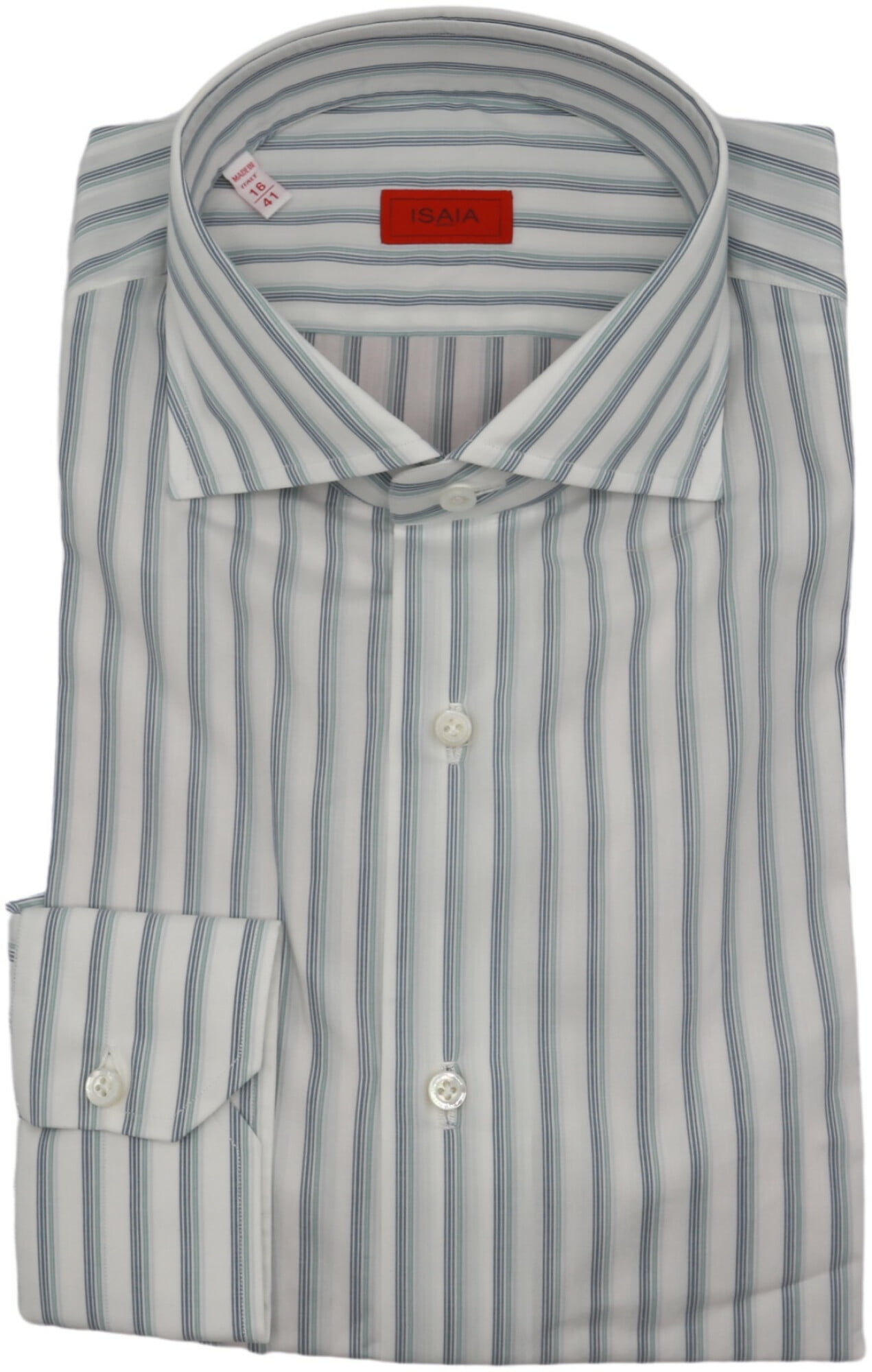 Boys Fazzio Brown & Blue Striped Short Sleeved Dress Shirt Sizes 6-20 