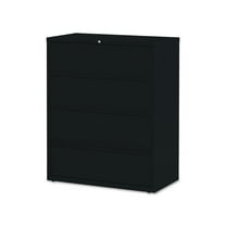 Lorell 43515 Receding Lateral File with Roll Out Shelves