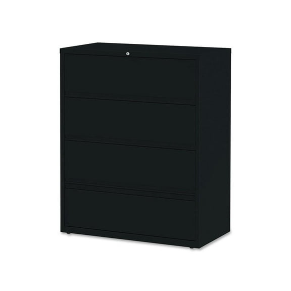 Lorell 43515 Receding Lateral File with Roll Out Shelves